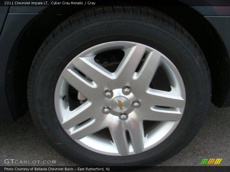 Cyber Gray Metallic / Gray 2011 Chevrolet Impala LT