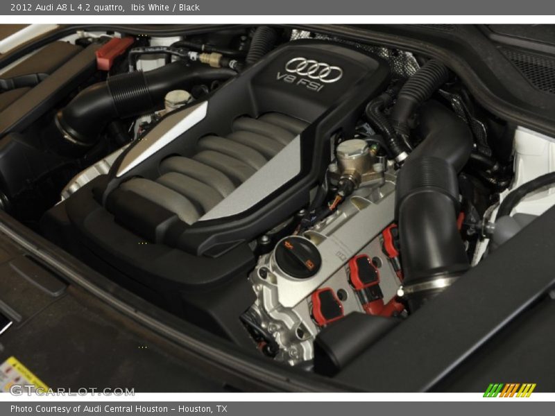  2012 A8 L 4.2 quattro Engine - 4.2 Liter FSI DOHC 32-Valve VVT V8