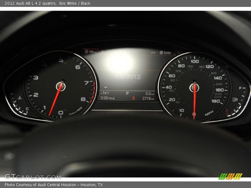  2012 A8 L 4.2 quattro L 4.2 quattro Gauges
