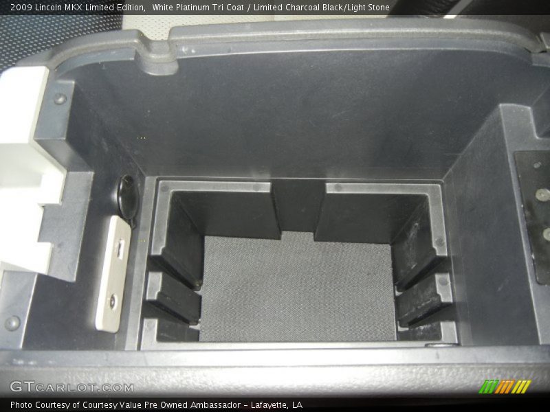 White Platinum Tri Coat / Limited Charcoal Black/Light Stone 2009 Lincoln MKX Limited Edition