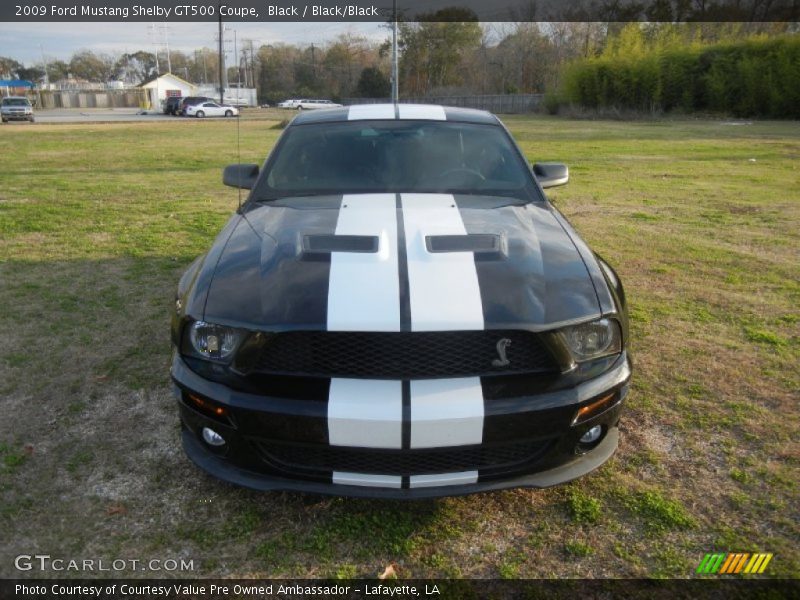 Black / Black/Black 2009 Ford Mustang Shelby GT500 Coupe