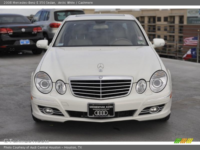 Arctic White / Cashmere 2008 Mercedes-Benz E 350 Sedan