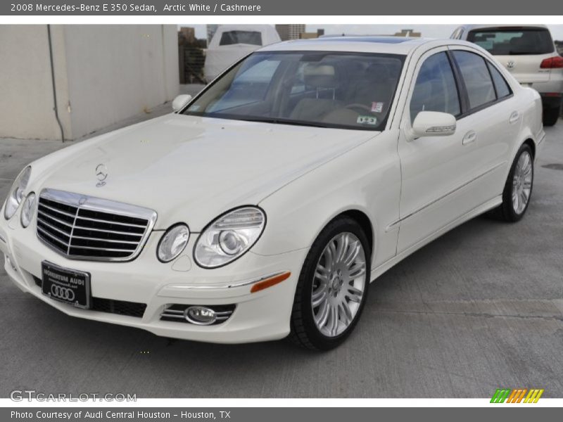Arctic White / Cashmere 2008 Mercedes-Benz E 350 Sedan