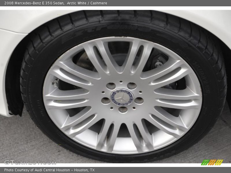 Arctic White / Cashmere 2008 Mercedes-Benz E 350 Sedan