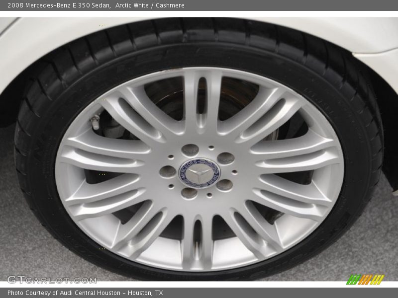 Arctic White / Cashmere 2008 Mercedes-Benz E 350 Sedan