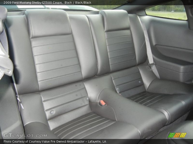 Black / Black/Black 2009 Ford Mustang Shelby GT500 Coupe