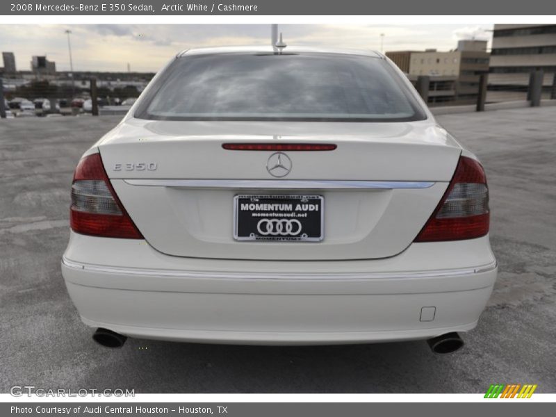 Arctic White / Cashmere 2008 Mercedes-Benz E 350 Sedan