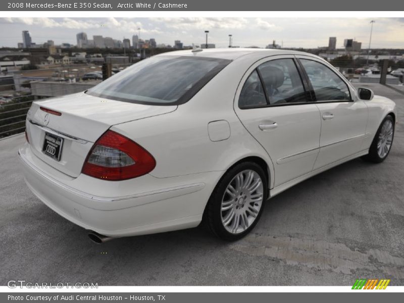 Arctic White / Cashmere 2008 Mercedes-Benz E 350 Sedan