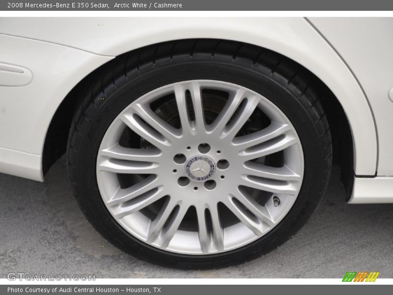 Arctic White / Cashmere 2008 Mercedes-Benz E 350 Sedan