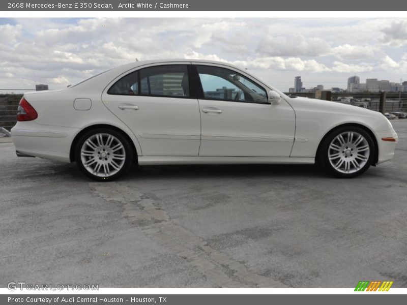 Arctic White / Cashmere 2008 Mercedes-Benz E 350 Sedan
