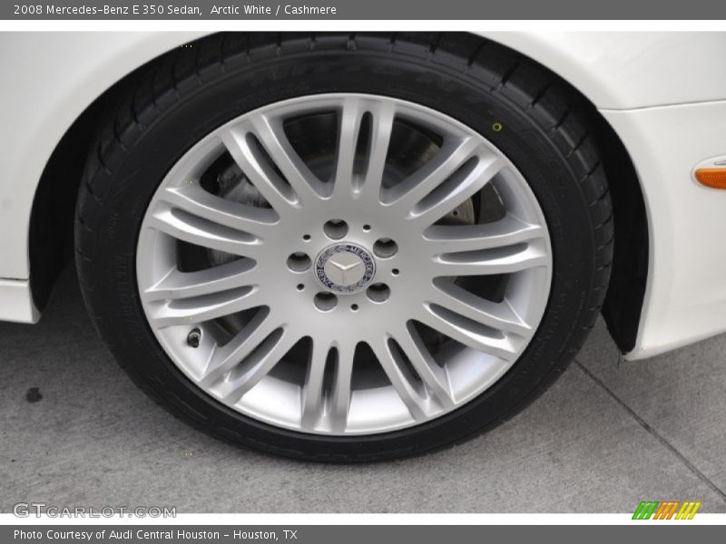 Arctic White / Cashmere 2008 Mercedes-Benz E 350 Sedan
