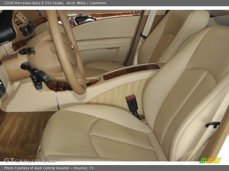 Arctic White / Cashmere 2008 Mercedes-Benz E 350 Sedan