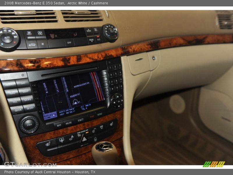 Arctic White / Cashmere 2008 Mercedes-Benz E 350 Sedan