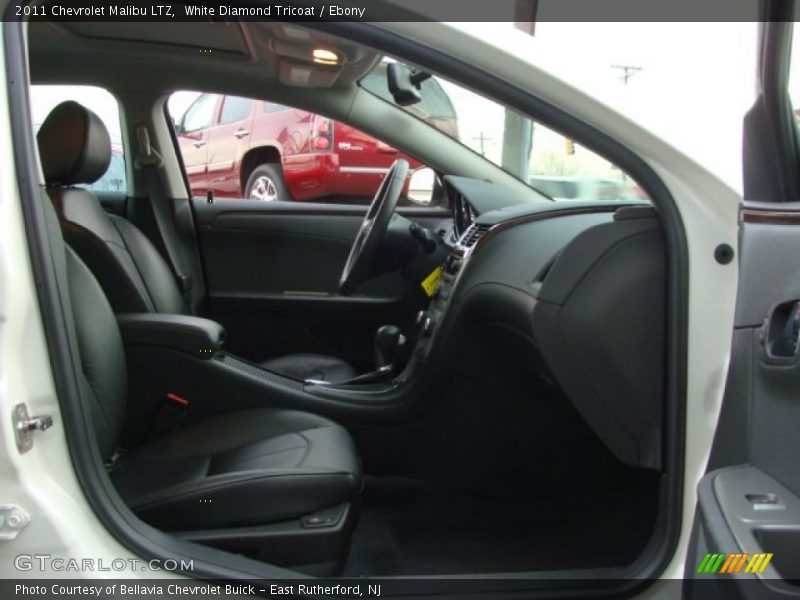 White Diamond Tricoat / Ebony 2011 Chevrolet Malibu LTZ