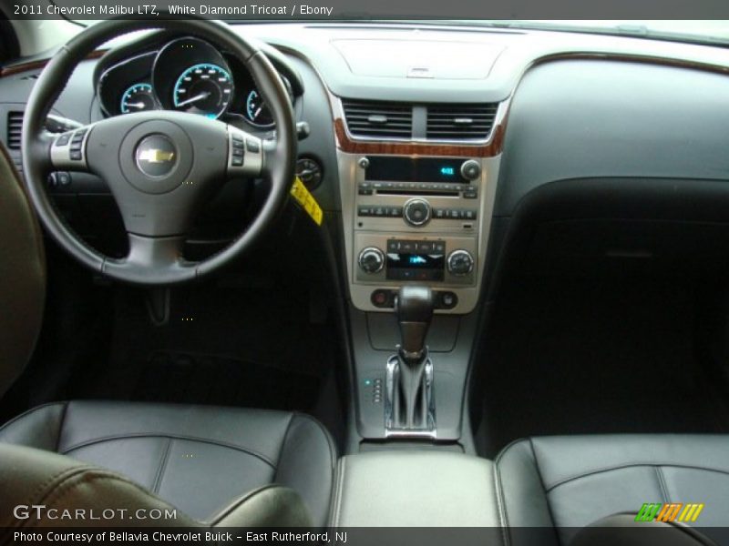 White Diamond Tricoat / Ebony 2011 Chevrolet Malibu LTZ