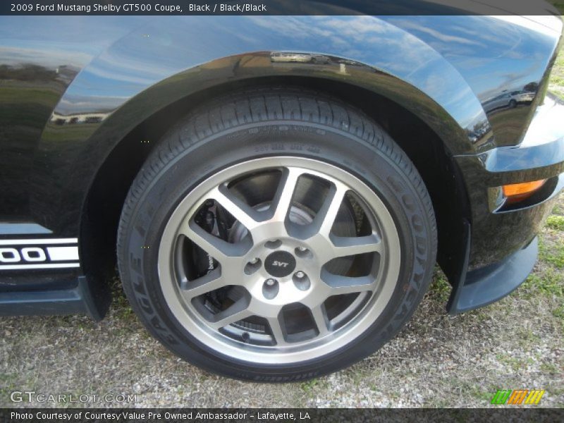 Black / Black/Black 2009 Ford Mustang Shelby GT500 Coupe