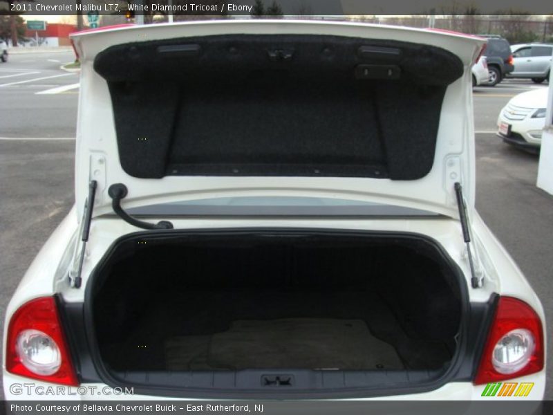 White Diamond Tricoat / Ebony 2011 Chevrolet Malibu LTZ