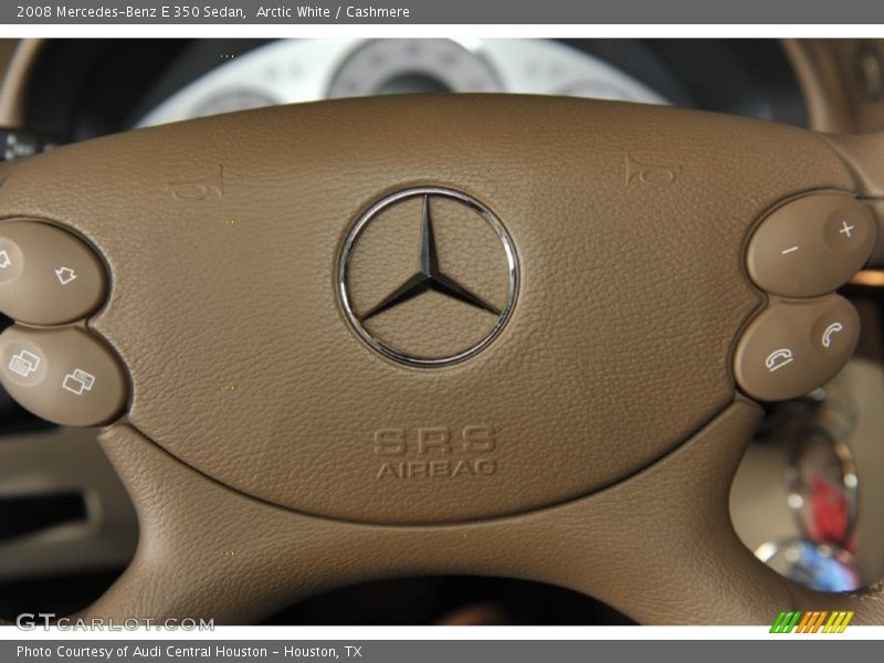 Arctic White / Cashmere 2008 Mercedes-Benz E 350 Sedan