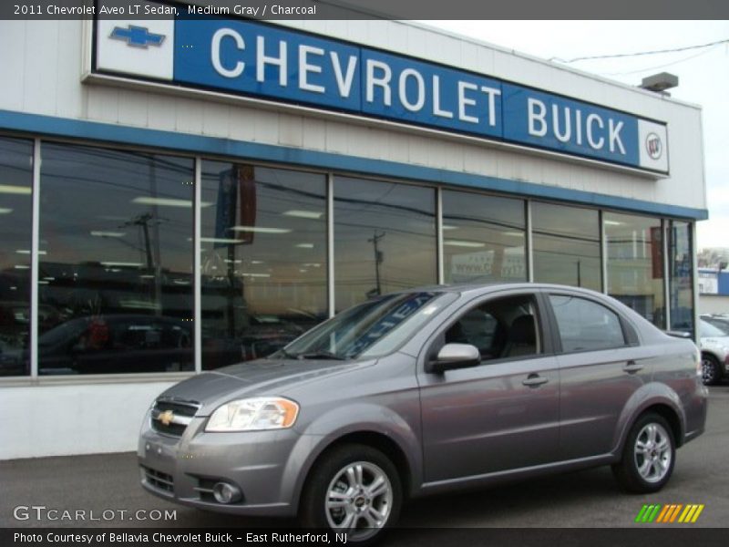 Medium Gray / Charcoal 2011 Chevrolet Aveo LT Sedan