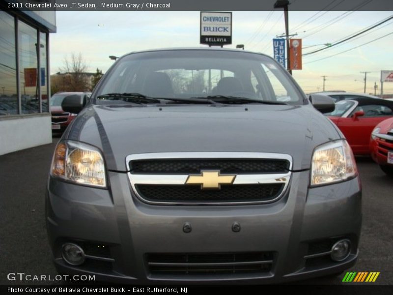 Medium Gray / Charcoal 2011 Chevrolet Aveo LT Sedan