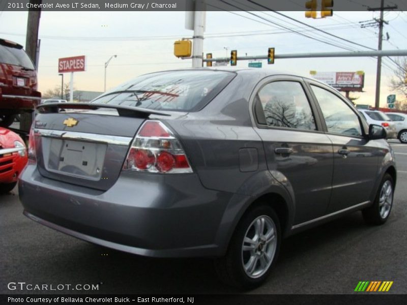 Medium Gray / Charcoal 2011 Chevrolet Aveo LT Sedan