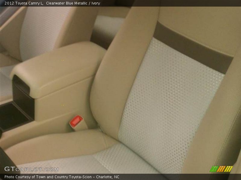 Clearwater Blue Metallic / Ivory 2012 Toyota Camry L