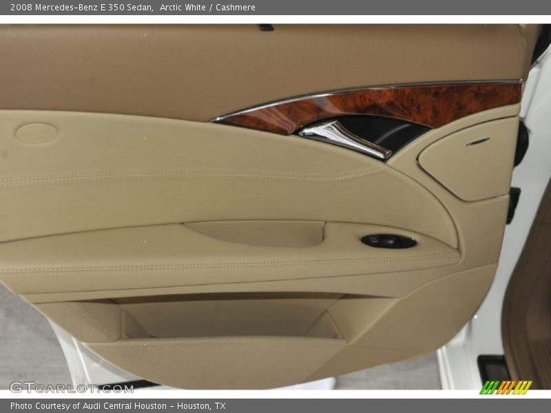 Arctic White / Cashmere 2008 Mercedes-Benz E 350 Sedan