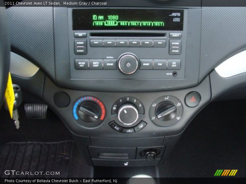 Medium Gray / Charcoal 2011 Chevrolet Aveo LT Sedan