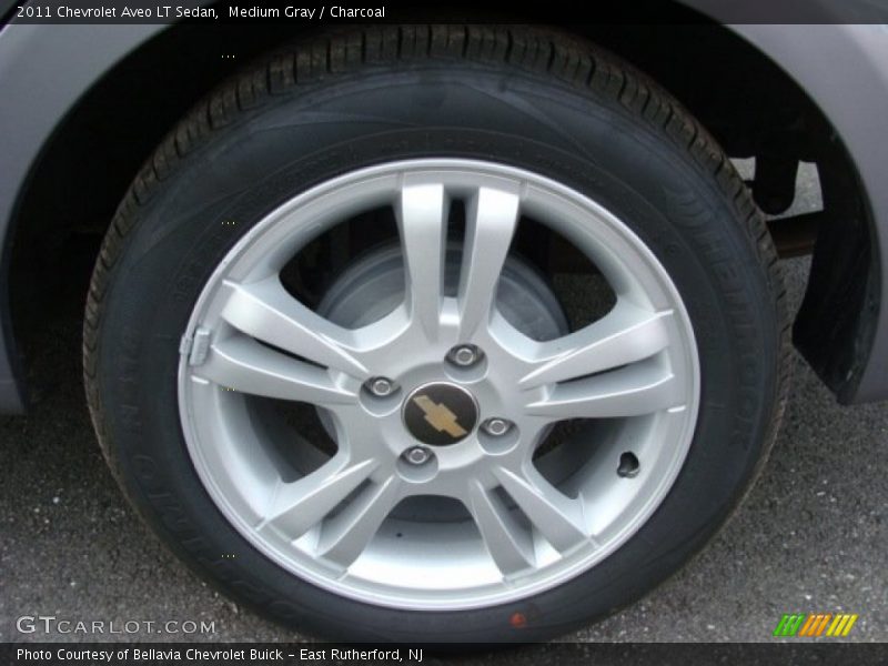Medium Gray / Charcoal 2011 Chevrolet Aveo LT Sedan