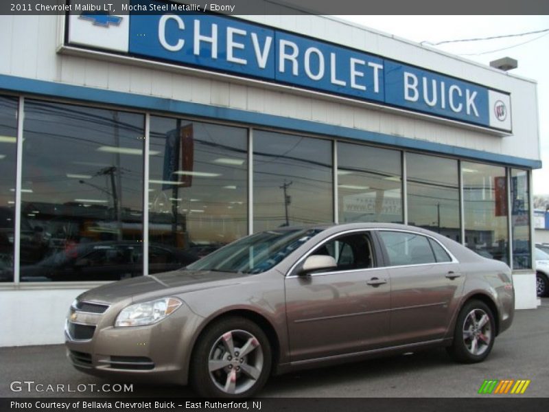 Mocha Steel Metallic / Ebony 2011 Chevrolet Malibu LT