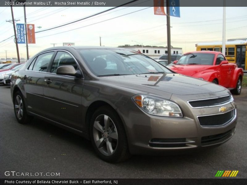 Mocha Steel Metallic / Ebony 2011 Chevrolet Malibu LT