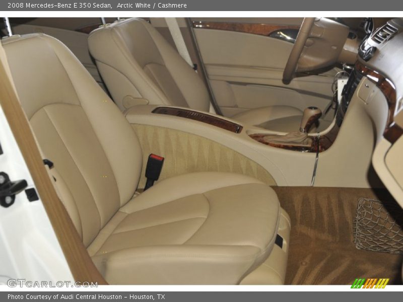 Arctic White / Cashmere 2008 Mercedes-Benz E 350 Sedan