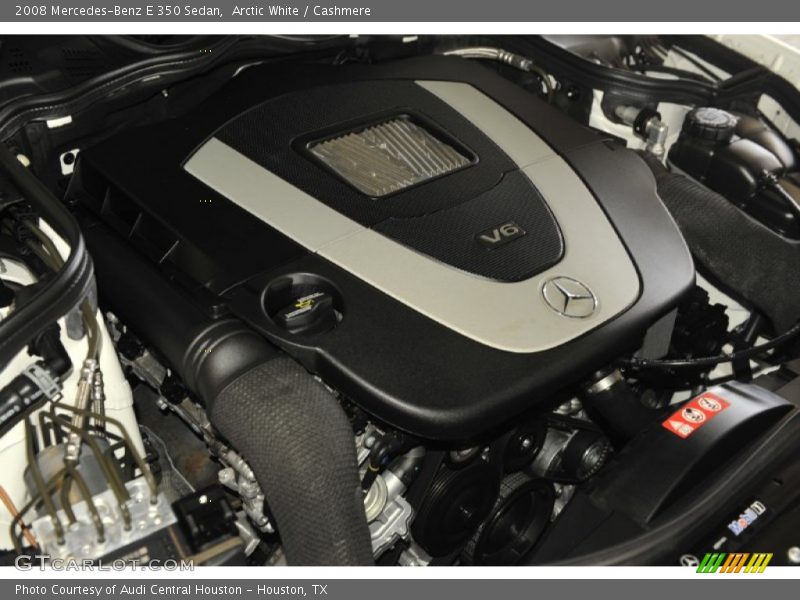 Arctic White / Cashmere 2008 Mercedes-Benz E 350 Sedan