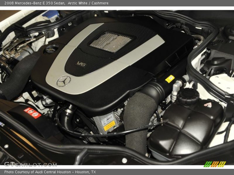 Arctic White / Cashmere 2008 Mercedes-Benz E 350 Sedan