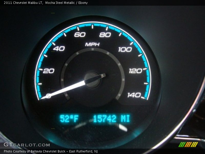 Mocha Steel Metallic / Ebony 2011 Chevrolet Malibu LT