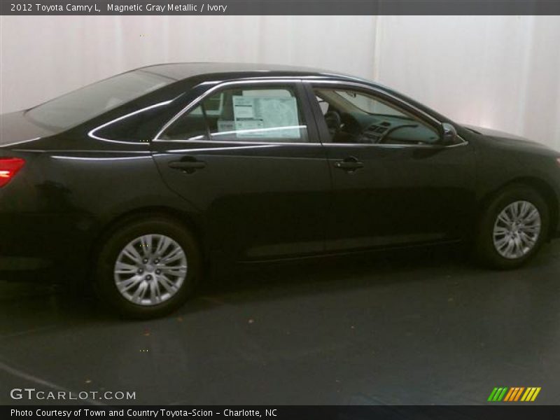 Magnetic Gray Metallic / Ivory 2012 Toyota Camry L
