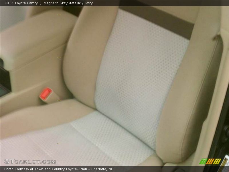 Magnetic Gray Metallic / Ivory 2012 Toyota Camry L