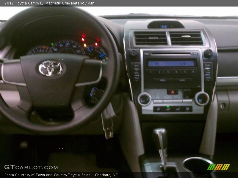 Magnetic Gray Metallic / Ash 2012 Toyota Camry L