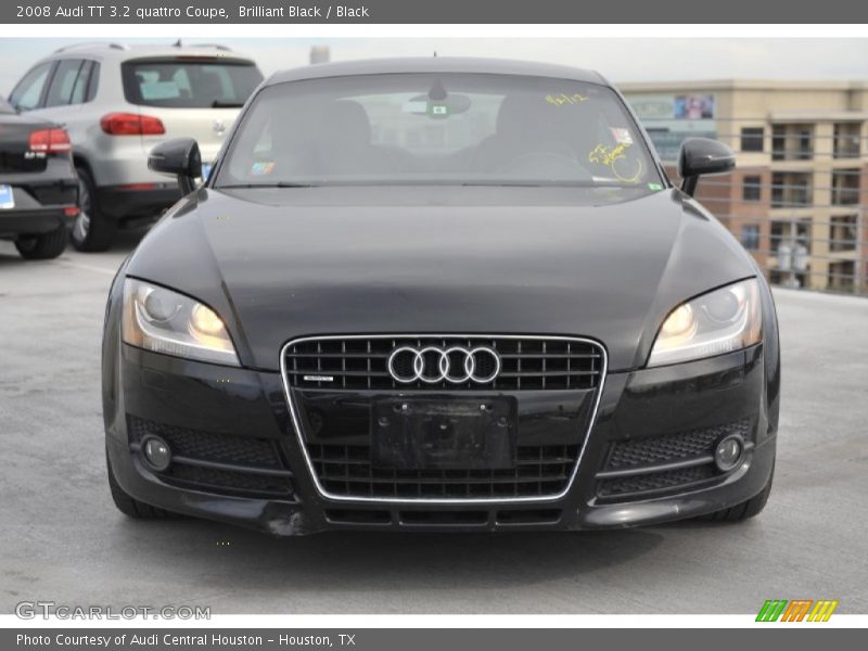 Brilliant Black / Black 2008 Audi TT 3.2 quattro Coupe