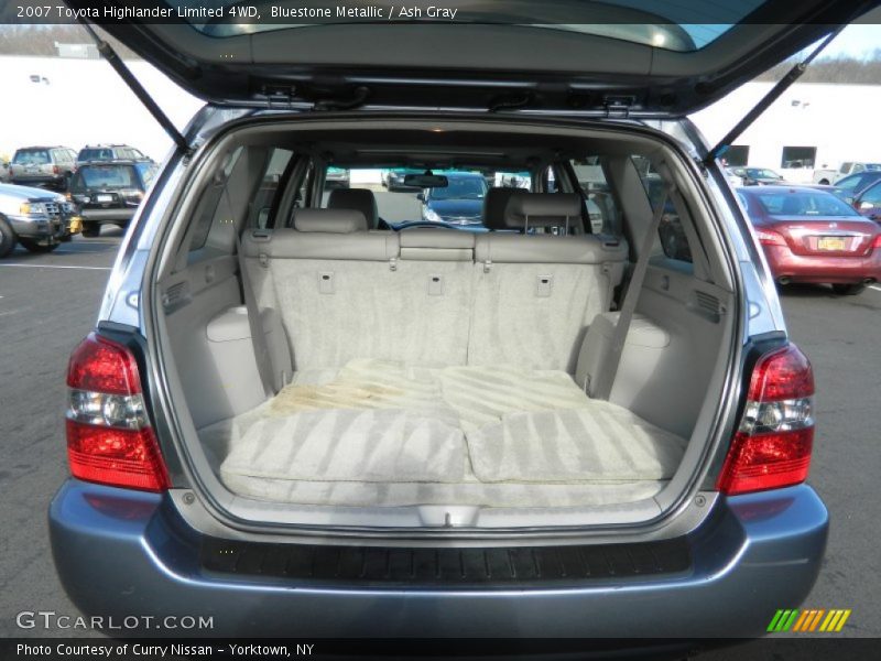 Bluestone Metallic / Ash Gray 2007 Toyota Highlander Limited 4WD