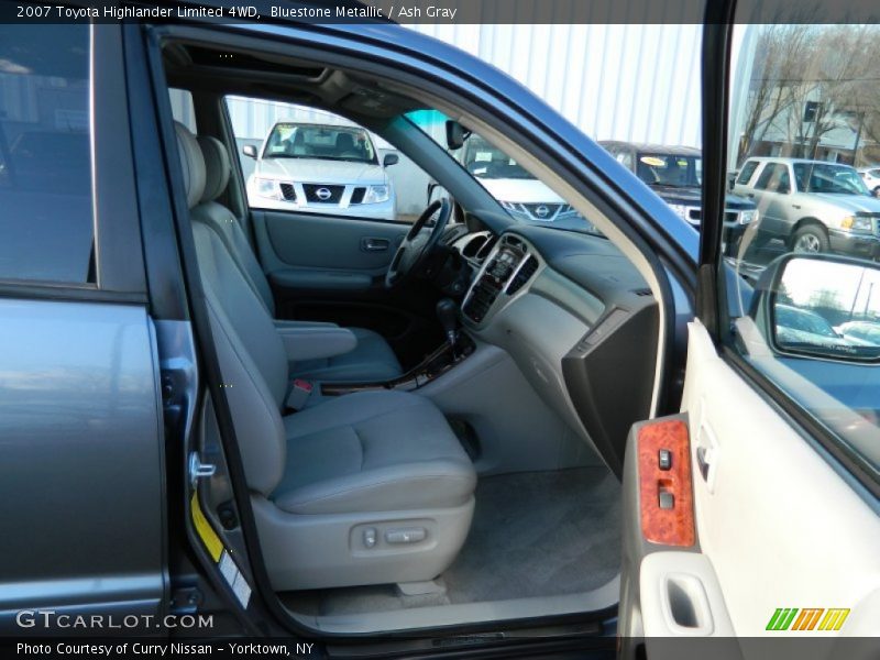 Bluestone Metallic / Ash Gray 2007 Toyota Highlander Limited 4WD