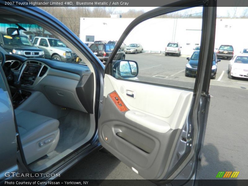 Bluestone Metallic / Ash Gray 2007 Toyota Highlander Limited 4WD