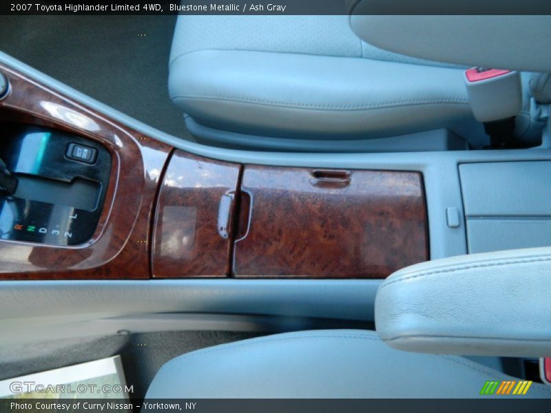 Bluestone Metallic / Ash Gray 2007 Toyota Highlander Limited 4WD