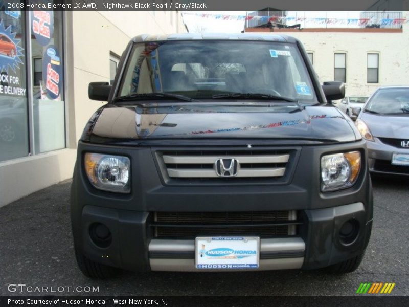 Nighthawk Black Pearl / Gray/Black 2008 Honda Element LX AWD
