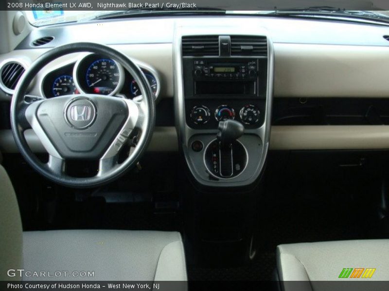 Nighthawk Black Pearl / Gray/Black 2008 Honda Element LX AWD