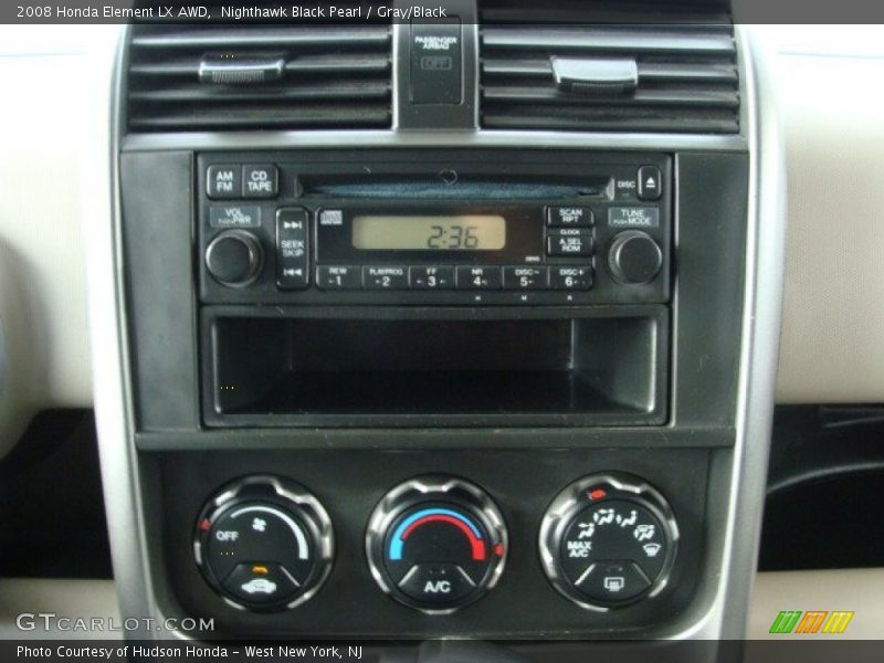 Nighthawk Black Pearl / Gray/Black 2008 Honda Element LX AWD