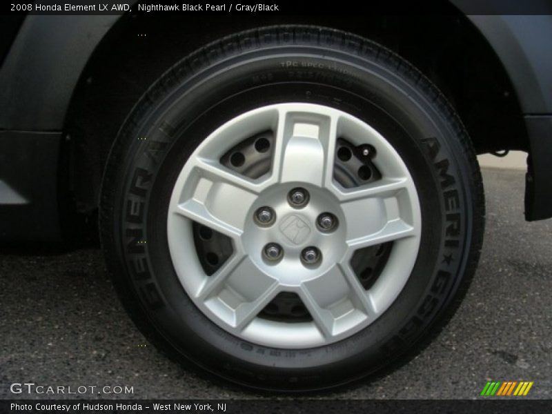 Nighthawk Black Pearl / Gray/Black 2008 Honda Element LX AWD