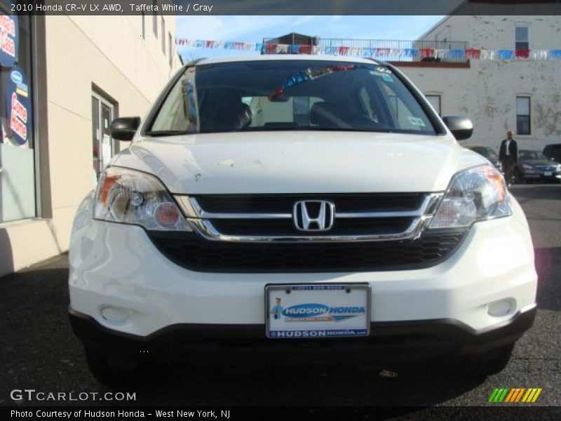 Taffeta White / Gray 2010 Honda CR-V LX AWD