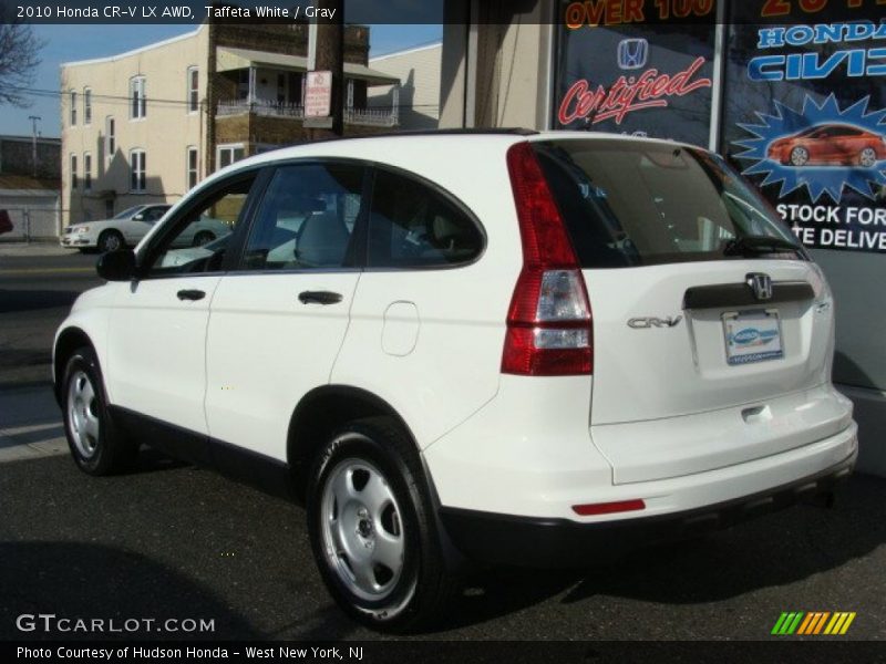 Taffeta White / Gray 2010 Honda CR-V LX AWD