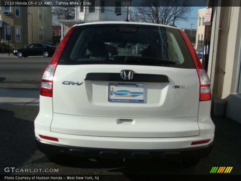 Taffeta White / Gray 2010 Honda CR-V LX AWD